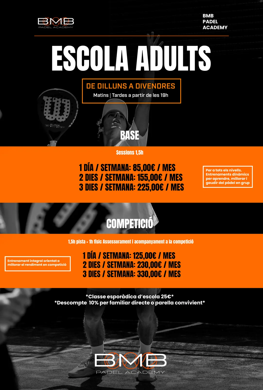 Flyer Escola Adults 26—27