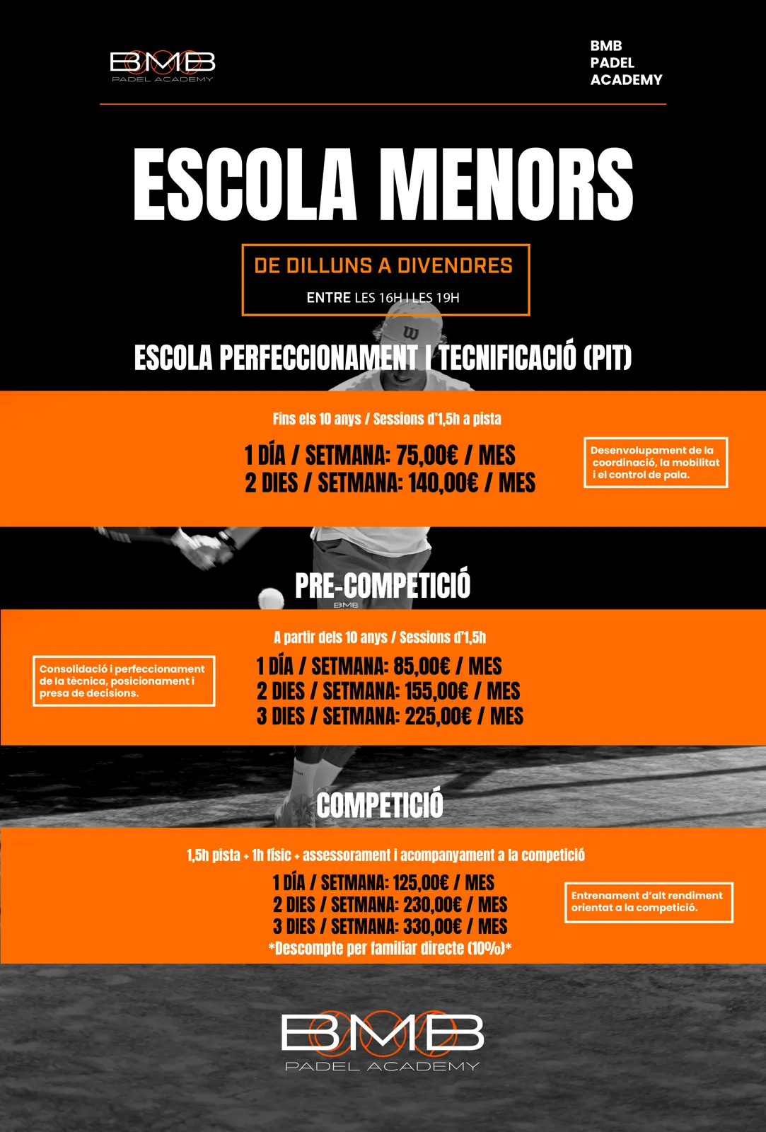 Flyer Escola Menors 26—27